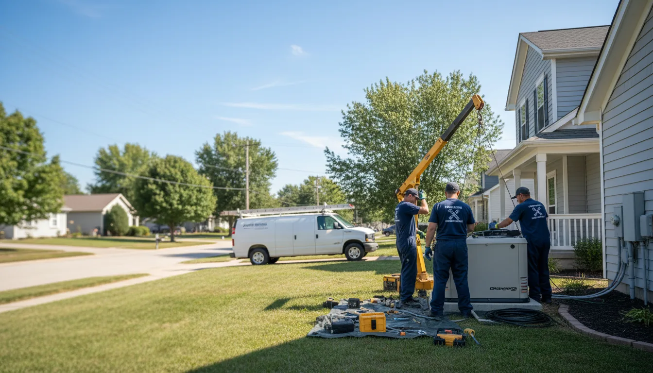 Generator Installation in Mount Pulaski, IL near me